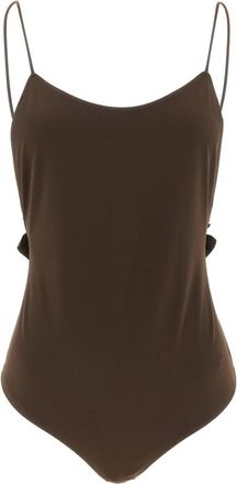 Jacquemus Le Maillot Cabana Badpak - Dames - Badpakken - Bruin - M - Badmode