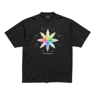 Balenciaga How Do You Feel T-shirt Medium Fit Black 764235TQVS31055
