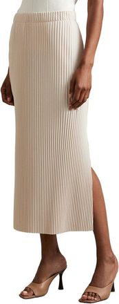 Reiss Pippa Jersey Pleated Column Dress