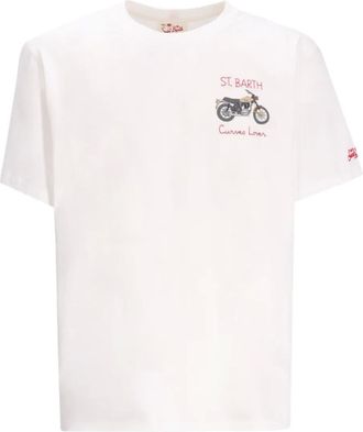 MC2 Saint Barth T-shirt Curves Lover - Bianco