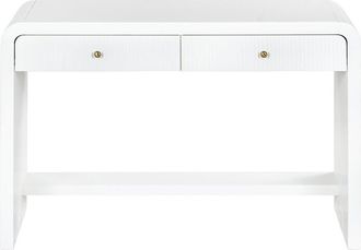 Safavieh Couture Liabella 2-Drawer Curved Desk