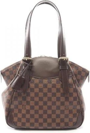 Louis Vuitton Pre-owned Verona MM Borsa a Spalla Damier Ebene - - Pre-owned - Donna - Marrone - ONE SIZE