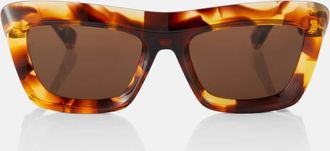 Bottega Veneta Scoop rectangular sunglasses