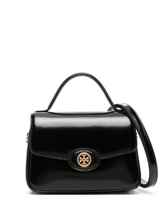 Tory Burch Robinson Spazzolato shoulder bag - Zwart