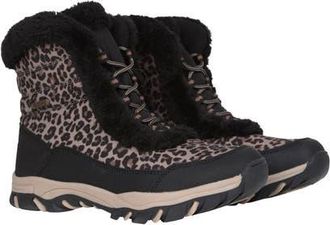 Mountain Warehouse Ohio Leopard Print Thermal Snow Boots in Black at Nordstrom, Size 10
