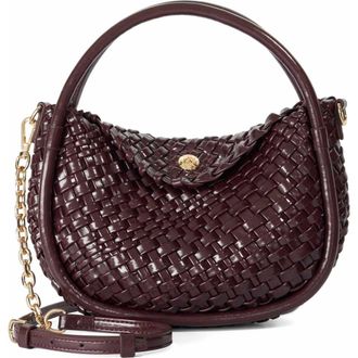 Dune London Dinideliberate Top Handle Bag in Burgundy at Nordstrom