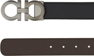 Ferragamo Gancini Belt - Black
