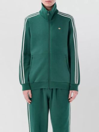adidas track jacket relaxed fit high collar