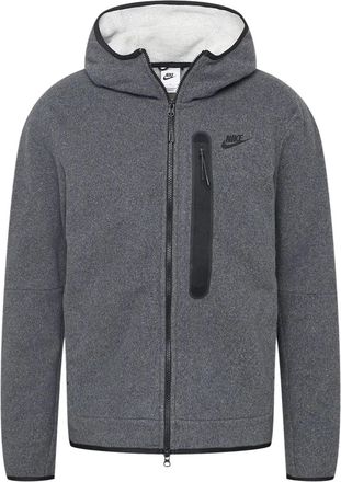 Nike Felpa con cappuccio Silver con zip - Argento