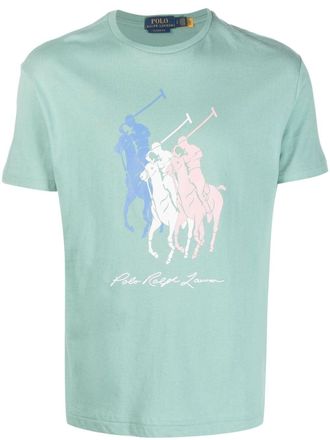 Polo Ralph Lauren logo-print cotton T-shirt - Green