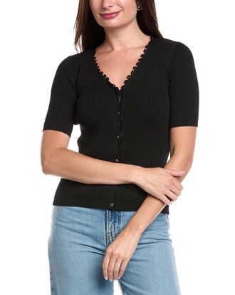 T Tahari V-Neck Cardigan