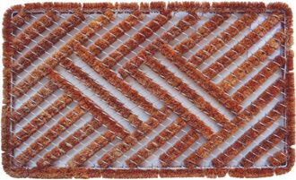 Imports Decor Imports Decor Spiral Doormat, Cross Hatch, 18-Inch by 30-Inch