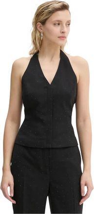 Bruuns Bazaar Mujer, Camisetas, Negro, Talla: L