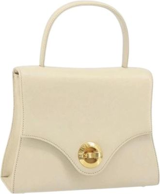 Givenchy Pre-owned Handbags, female, Beige, Size: ONE SIZE Pre-owned Leather Handbag