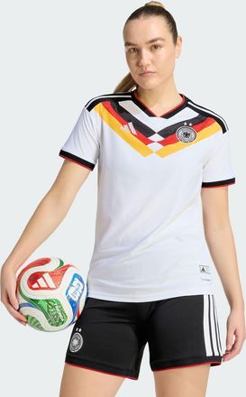 adidas Germany 26 Womens Team Home Authentic - Maglia bianca-Bianco