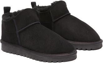 Celtic & Co. Celt Shearling Super Shortie Boots in Black at Nordstrom, Size 11
