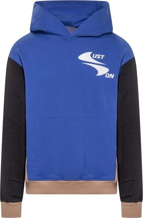 Just Don Hoodie - Heren - Hoodies - Blauw - M - Katoen - Hoodies & sweatvesten