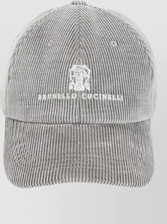 Brunello Cucinelli ribbed baseball cap