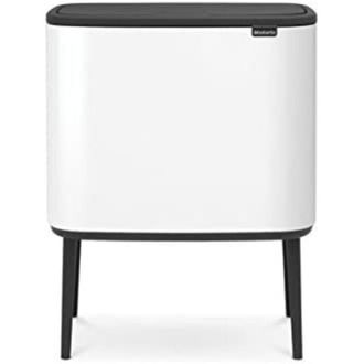 Brabantia 313509 Papelera 36 L Rectangular Pl&aacute;stico Blanco