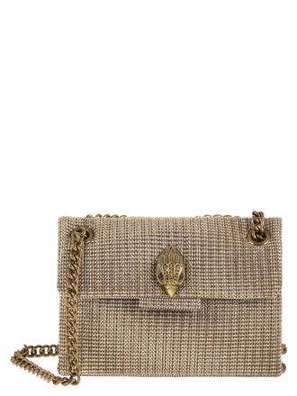 Kurt Geiger Fabric Mini Kensington Shoulder Bag