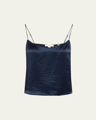 Vince Beaded Satin Cami