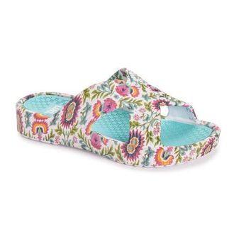 Muk Luks Spa Day Sandal in Kaleidoscope Multi at Nordstrom, Size Medium