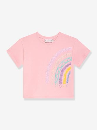 Danamade Shirt mit Regenbogen-Pailletten, M&auml;dchen, DANAMADE pudrig rosa