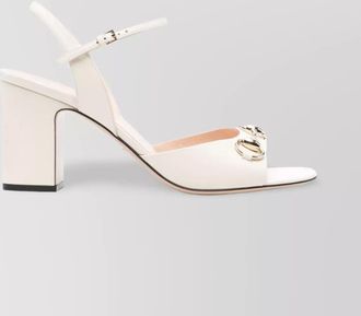 Gucci lady horsebit leather sandals