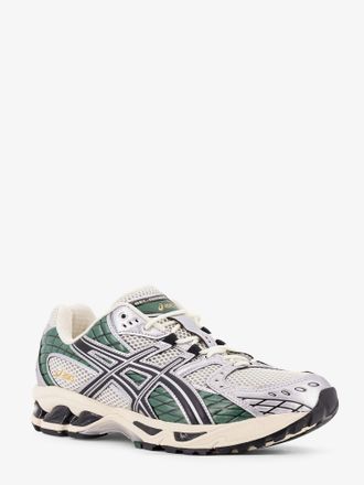Asics Mens Mesh Sneakers Grey Polyester Trainers