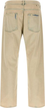 Golden Goose Mens Beige Cotton Jeans Denim Clothing