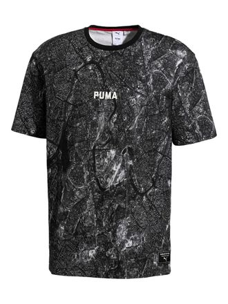 Puma X Aytao T-shirt met print - Zwart