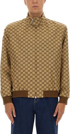 Gucci Cotton Jacket Gg-Uomo