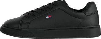 Tommy Hilfiger Cooper Sneakers - Heren - Sneakers - Zwart - 37 EU - Leer - Schoenen