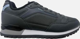HUGO BOSS Mens Hugo Boss Mens Navy Parkour L runn Trainers - Black - Size: 11