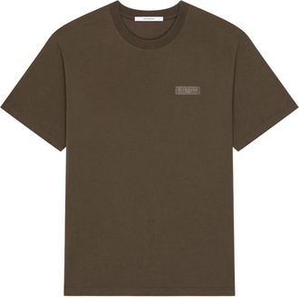 Givenchy Hombre, Camisetas, Marr&oacute;n, Talla: S
