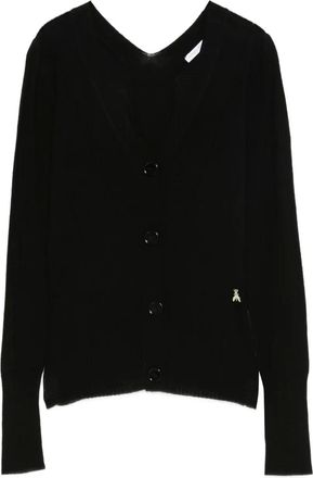 Patrizia Pepe Cardigan con decorazione - Nero