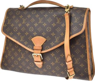 Louis Vuitton Beverly Monogram Canvas Brown Canvas Handbag (Pre-Owned)