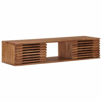 vidaXL Mueble De Tv Con Almacenamiento Natural 105 X 30 X 22,5 Cm Vidaxl
