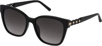 Escada Sese62 0700 Sunglasses - female - ESCADA - Sunglasses - Black - ONE SIZE - Accessories