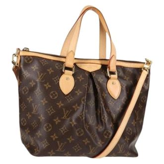 Louis Vuitton Pre-owned Handbags, female, Brown, Size: ONE SIZE Pre-owned Monogram Tote Bag