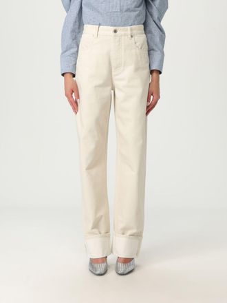 Bottega Veneta Katoenen Manchetbroeken