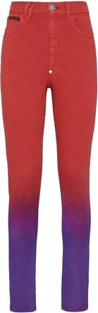 Philipp Plein Super High Waist Jegging - Dames - Skinny Jeans - Veelkleurig - W29 - Denim - Jeans