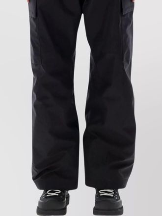 Moncler adjustable waist cargo ski trousers