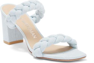 Stuart Weitzman Braida Aleena 75 Sandal in Light at Nordstrom Rack, Size 6.5