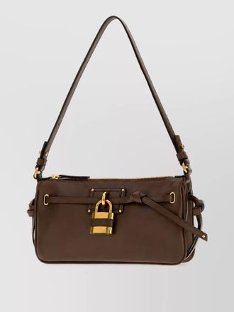 Chlo&eacute; paddington small leather clutch bag