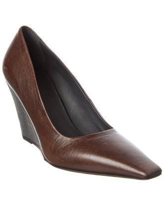Brunello Cucinelli Leather Pump