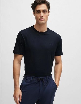 HUGO BOSS Mens Hbb Thompson Tonal Logo T-Shirt - Black - Size: 40