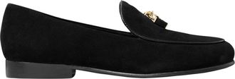 Tory Burch Schoenen, Dames, Zwart, 38 1/2 EU, Leer, Lock Smoking Slipper