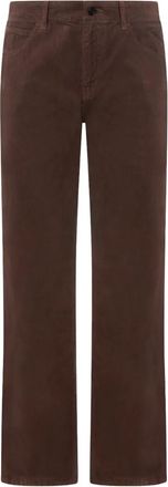 The Row Ribfluwelen jeans - Bruin