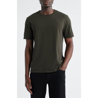 Vince Solid T-Shirt in Washed Dark Leaf at Nordstrom, Size Large